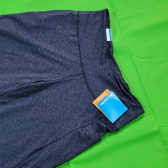 Columbia Womens Weekend Adventure Pant Dark Nocturnal Heather Activewear Sz M - Picture 2 of 12